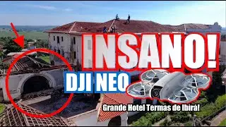 O DJI NEO ENTREGOU! Tour Aéreo no Grande Hotel Termas de Ibirá!
