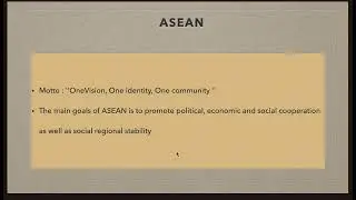 ASEAN in eight minutes (Association of southeast asian nation)