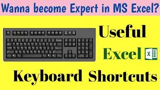 EXCEL SHORTCUT KEYS YOU SHOULD KNOW |Most  Used Excel Shortcut Keys | learn xtra