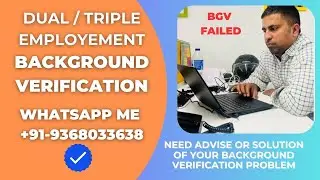 Background Verification Case no 90, Triple Employement & Overlapping #bgv #bgvfailed #fakesalaryslip