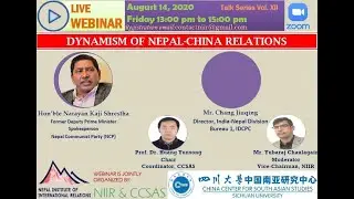 Webinar - Dynamism of Nepal-China Relations