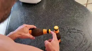 How to properly use another beer to open a beer, and also use just a bottle cap for that last beer