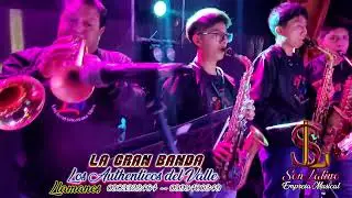 #orquestaenvivo #bandademusica  LA GRAN BANDA LOS AUTHENTICOS DEL VALLE...0983322464