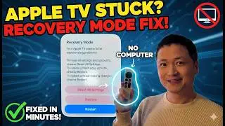Apple TV Stuck in Recovery Mode? Fix WITHOUT Computer &ndash; Use Your TV Remote!
