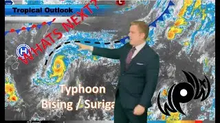 Typhoon Surigae / Bising Moves North, Large waves in the forecast for Okinawa