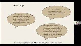 Understanding Adoption of Agricultural Conservation Practices