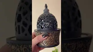 How to use Arabian incense Bakhoor | Oud Burner Unboxing / Ramadan Kareem 2022 #shorts