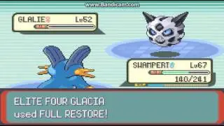 Pokemon Emerald Beating Elite Four With Swampert Part 1