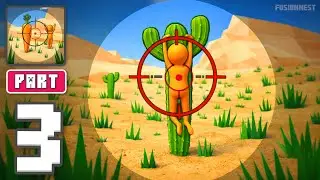 Camo Sniper - Gameplay Walkthrough Part 3 - Stay Hidden Strike True (iOS, Android)