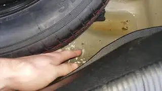 все еще есть течь в багажнике