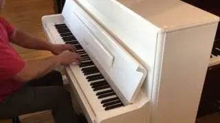 PIANO DROIT PETROF P 118 P1 Blanc brillant ***EML PIANOS***