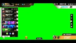 Free fire lobby green screen Just try it