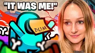 GEE ACCIDENTALLY EXPOSES HERSELF (Among Us)