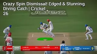Unreal Spin Magic! Keeper Touch + Flying Slip Catch | Cricket 26