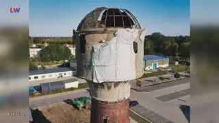 Elsterwerda: Der Wasserturm in der Weststraße - LAUSITZWELLE
