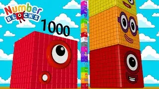 Numberblocks MEGA COUNTDOWN! 1,000 to 10 MILLION! 🎉