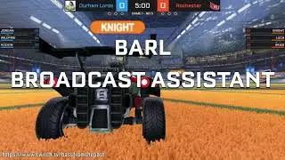 Free Rocket League Scoreboard Overlay HUD
