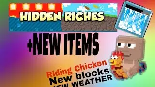 Growtopia | Riding Chicken | HIDDEN RICHES | New Items!