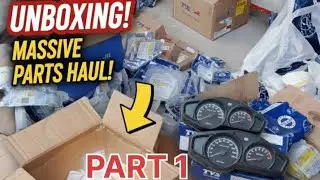 TVS GENUINE PARTS UNBOXING EXPLAINATION #twowhellerparts #bikespares 