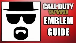 COD: WW2 - HEISENBERG! - Easy Emblem Guide (Breaking Bad!)
