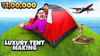 ₹1,00,000 Luxury Tent Making   100% Fully Portable