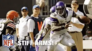 Top 5 Greatest Stiff Arms of All Time | NFL