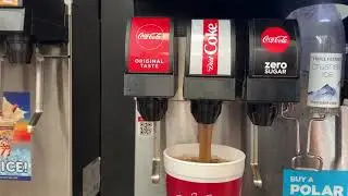 Soda time. 44 oz Diet Coke in under 1 minute. A new Worlds Record? Circle K refreshing every morning