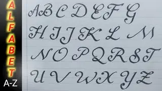Panduan Kreatif Membuat Lettering Huruf Abjad A-Z yang Menarik, Rapi, Bagus, dan Mudah Ditiru