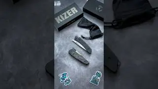 Kizer Mini Momo | Double the Style, Double the Sharpness | Pocket Knife EDC Perfection 🔥🔪