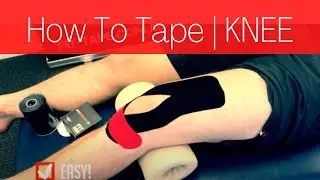 How To Tape A KNEE | Physio Mosman