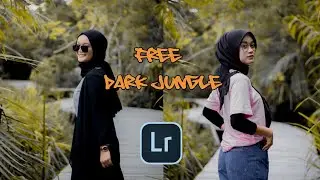 Tutorial edit foto filter dark yellow | FREE Lightroom preset mobile PREMIUM  (DNG)