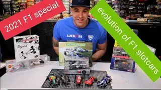 slot cars Formula One 2021 special