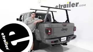 Setting up the Yakima OverHaul HD Adjustable Truck Bed Ladder Rack on your 2023 Jeep Gladiator