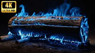 🔥 One Click to Total Calm with This 4K Fireplace V1