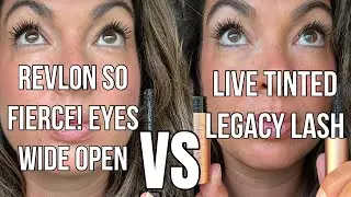 Live Tinted Legacy Lash или Revlon So Fierce Eyes Wide Open Mascara &mdash; лучше для коротких ресниц?