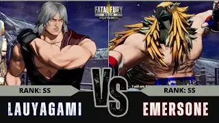 FF:CotW 🐺 LAUYAGAMI (Ken Masters) vs EMERSONE (Tizoc)⭐Replay Match - FATAL FURY: CotW - 08/25