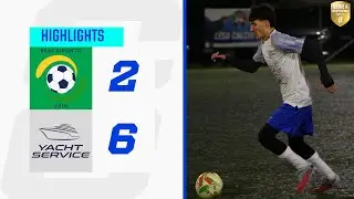 Bottalico-show, 4 goal e 6-2 di Yacht Service su Real Siponto