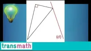 Construire le symétrique du triangle par rapport à une droite (d) • sixième symétrie axiale