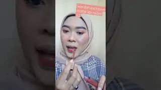 Wardah Exclucive Matte Lipcream 22 Rough Velvet #makeupshare #shorts #fyp