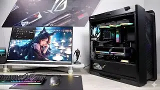 THE ULTIMATE 8K😱 GAMING PC BUILD👑 RYZEN 9 9950X3D + RTX 5090🫅 #pcbuild #shorts #gaming #asmr #tech