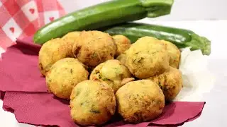 RICETTA POLPETTE di ZUCCHINE | RICETTA FRITTELLE di ZUCCHINE