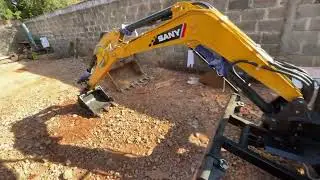 Nova Sany SY16C mini escavadeira