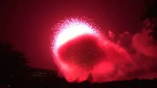 教祖祭PL花火芸術　８０００発一斉打ち　HD