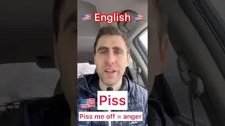 &ldquo;Piss off&rdquo; vs &ldquo;Taking the Piss&rdquo; 🇺🇸 #shorts