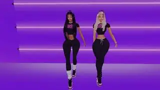 IMVU DANCE GAME PLAY - Fierce Dolls Dance Team Mini Performance
