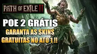 GARANTA MUITAS SKINS GRATUITAS NO PATH OF EXILE 2!!