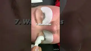 Как безопасно и легко снять наращенные ресницы #eslashes #lashextensions