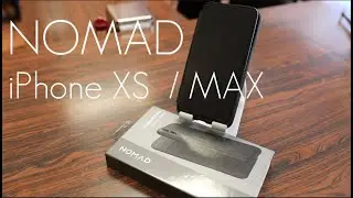 Nomad Leather Rugged Folio - Apple Leather Case ALTERNATIVE! - iPhone XS / MAX - Hands on Review