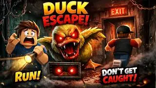 I TRIED TO ESCAPE THE EVIL DUCK&hellip; (ROBLOX HORROR)