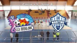 Sintesi:Odissea 2000-Maritime Augusta (Campionato Calcio A5 Serie B 2016/2017)
